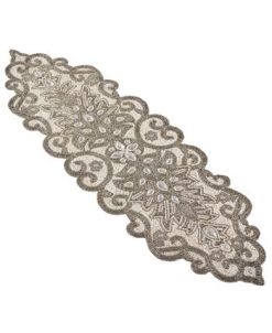 Saro Lifestyle Beaded Scroll Motif Table Runner 4 Saro Lifestyle Beaded Scroll Motif Table Runner -VilleroyBoch shop 16216886 fpx 1