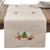 Saro Lifestyle Embroidered Christmas Tree Table Runner 1 Saro Lifestyle Embroidered Christmas Tree Table Runner -VilleroyBoch shop 16216908 fpx
