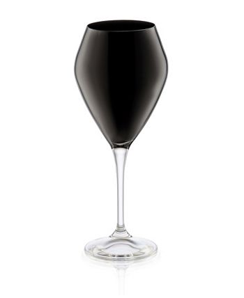 Set Of 6 Water Glasses With Clear Stem Classic Touch Set Of 6 Water Glasses With Clear Stem -VilleroyBoch shop