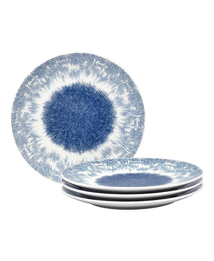 Aozora Set/4 Coupe Salad Plates Noritake Aozora Set/4 Coupe Salad Plates -VilleroyBoch shop