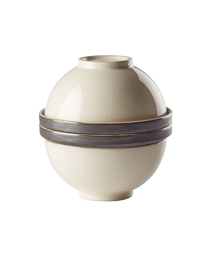 una Nesting White 8 Piece Dinnerware Set Lenox Una Nesting White 8 Piece Dinnerware Set -VilleroyBoch shop