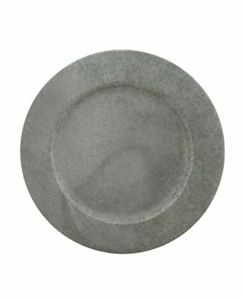 Saro Lifestyle Galvanized Metal Charger Plate Set Of 4 - Image 2