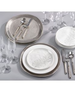 Saro Lifestyle Aluminum Charger Plates Set Of 4 -VilleroyBoch shop 16586872 fpx