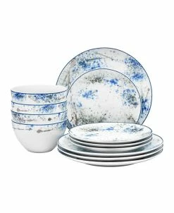 Noritake Blue Nebula 12-PC Dinnerware Set, Service For 4