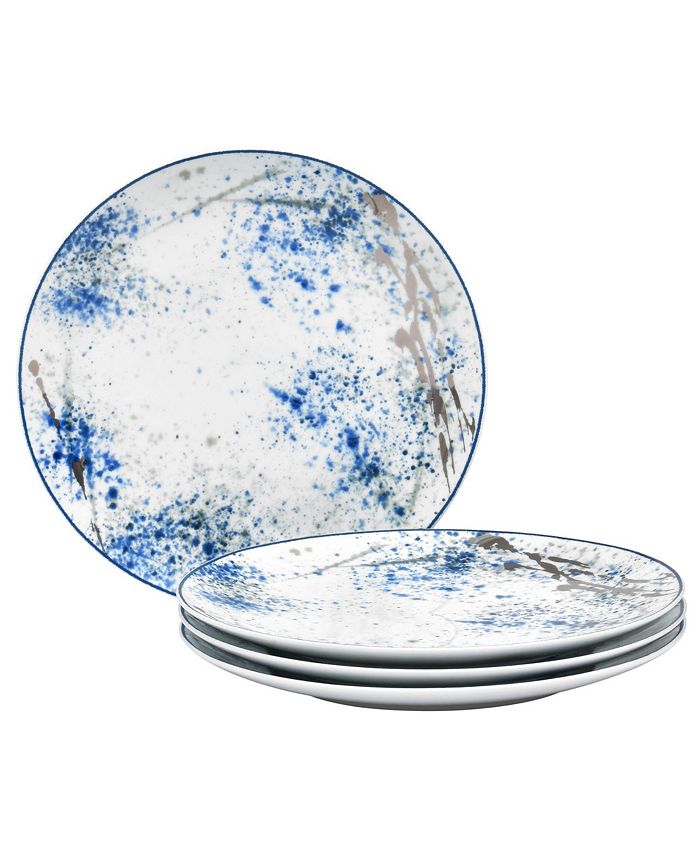 Noritake Blue Nebula Set/4 Dinner Plate 3 Noritake Blue Nebula Set/4 Dinner Plate