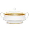 Noritake Crestwood Gold Covered Vegetable Bowl 2 Noritake Crestwood Gold Covered Vegetable Bowl -VilleroyBoch shop 16651100 fpx