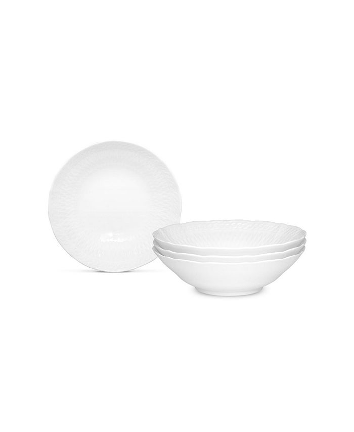 Cher Blanc Set/4 All Purpose Bowls Noritake Cher Blanc Set/4 All Purpose Bowls -VilleroyBoch shop