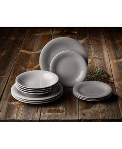 Villeroy & Boch Color Loop Stone Grey 12 Piece Starter Set -VilleroyBoch shop 16667355 fpx