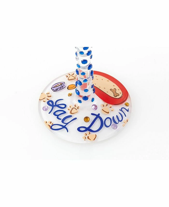 Enesco LOLITA Love My Dog Wine Glass - Image 4