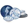 Certified International Oceanic Melamine Dinnerware