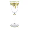 Classic Touch Wine Glass With Rich 24K Gold Artwork, Set Of 6