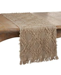 Saro Lifestyle Fringe Waffle Weave Runner 19 Saro Lifestyle Fringe Waffle Weave Runner -VilleroyBoch shop 17223508 fpx