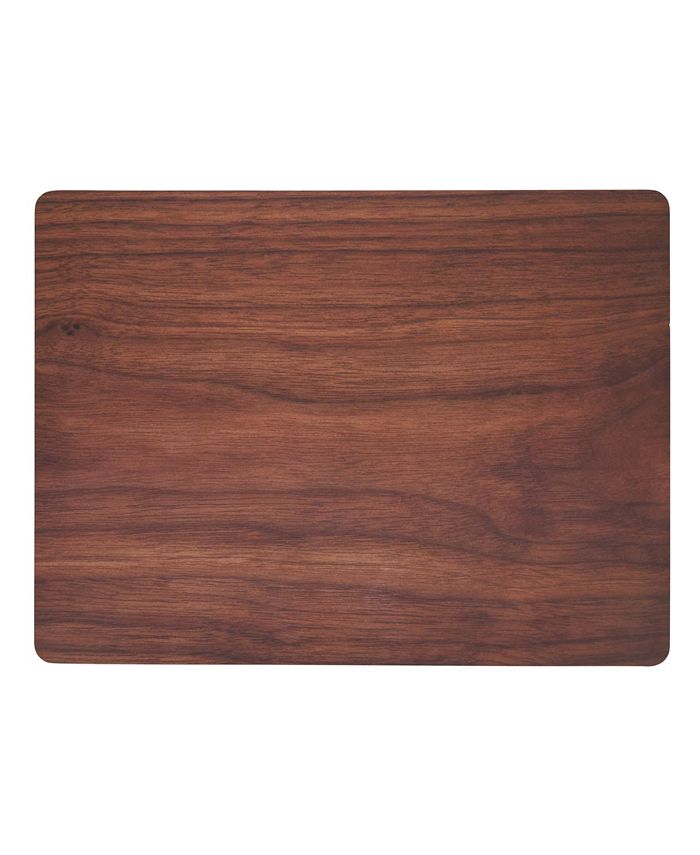 Wood Print Placemat Set Of 4 Saro Lifestyle Wood Print Placemat Set Of 4 -VilleroyBoch shop