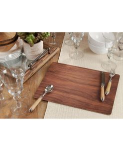 Saro Lifestyle Wood Print Placemat Set Of 4 5 Saro Lifestyle Wood Print Placemat Set Of 4 -VilleroyBoch shop 17223635 fpx