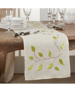 Saro Lifestyle Embroidered Vine Runner 5 Saro Lifestyle Embroidered Vine Runner -VilleroyBoch shop 17223639 fpx
