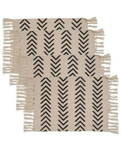 Saro Lifestyle Chevron Placemat Set Of 4 4 Saro Lifestyle Chevron Placemat Set Of 4 -VilleroyBoch shop 17223790 fpx