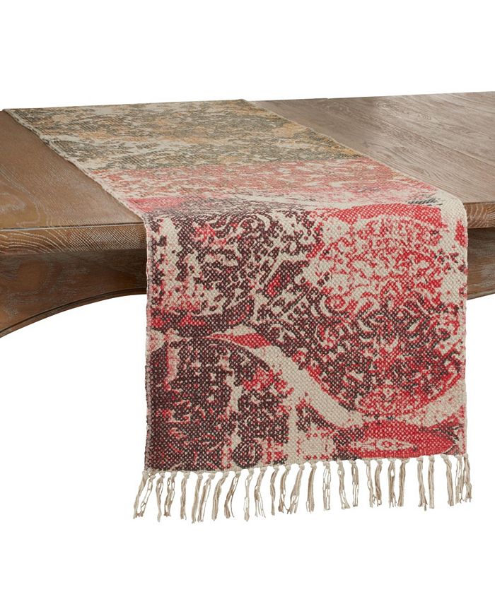 Saro Lifestyle Distressed Rug Runner 3 Saro Lifestyle Distressed Rug Runner