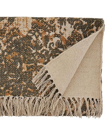 Saro Lifestyle Distressed Rug Runner 4 Saro Lifestyle Distressed Rug Runner - Image 2