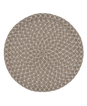 Woven Placemat Set Of 4 Saro Lifestyle Woven Placemat Set Of 4 -VilleroyBoch shop