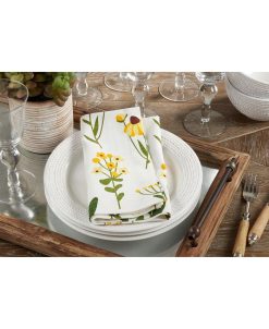 Saro Lifestyle Floral Napkin Set Of 4 -VilleroyBoch shop 17223989 fpx