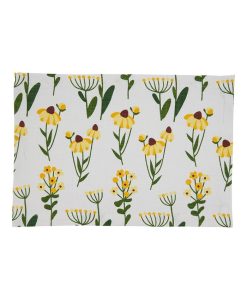 Saro Lifestyle Floral Placemat Set Of 4