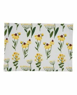 Saro Lifestyle Floral Placemat Set Of 4