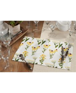 Saro Lifestyle Floral Placemat Set Of 4 -VilleroyBoch shop 17223993 fpx