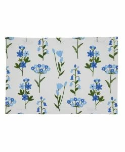 Saro Lifestyle Floral Placemat Set Of 4