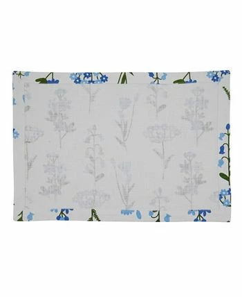 Saro Lifestyle Floral Placemat Set Of 4 - Image 2