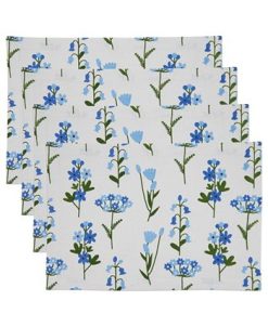Saro Lifestyle Floral Placemat Set Of 4 4 Saro Lifestyle Floral Placemat Set Of 4 -VilleroyBoch shop 17224002 fpx