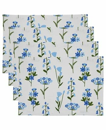 Saro Lifestyle Floral Placemat Set Of 4 - Image 3