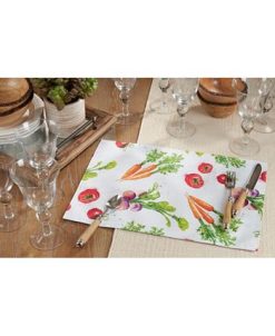 Saro Lifestyle Veggies Placemat Set Of 4 4 Saro Lifestyle Veggies Placemat Set Of 4 -VilleroyBoch shop 17224093 fpx