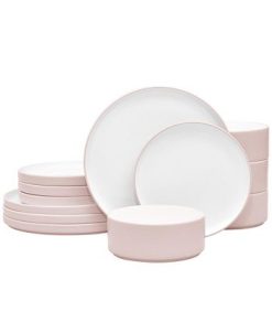 Noritake Colortex Stone 12-Pc. Dinnerware Set, Service For 4 -VilleroyBoch shop 17325353 fpx