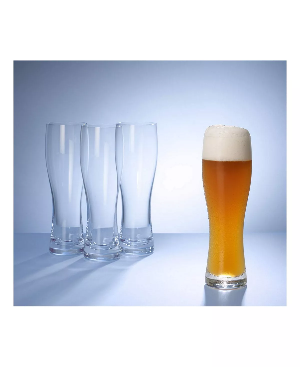 Villeroy & Boch Purismo Wheat Beer Pilsner Glass, Set Of 4 5 Villeroy & Boch Purismo Wheat Beer Pilsner Glass, Set Of 4 - Image 3