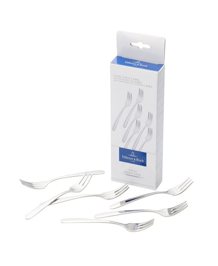 Daily Line Pastry Forks Set, 6 Pieces Villeroy & Boch Daily Line Pastry Forks Set, 6 Pieces -VilleroyBoch shop