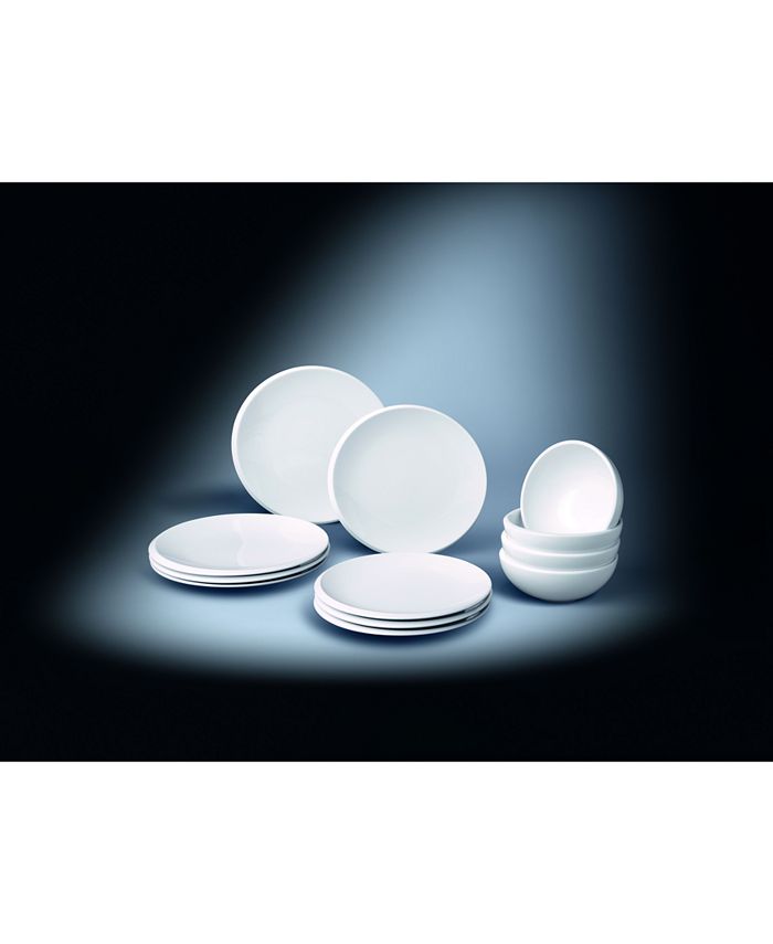 New Moon 12 Piece Dinnerware Set, Service For 4 Villeroy & Boch New Moon 12 Piece Dinnerware Set, Service For 4 -VilleroyBoch shop