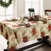 Elrene Festive Poinsettia Holiday Tablecloth 60x102 -VilleroyBoch shop 17590462 fpx