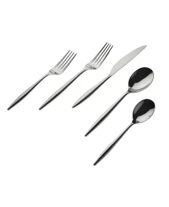 Godinger Milano Mirror 20 Piece Flatware Set, Service For 4