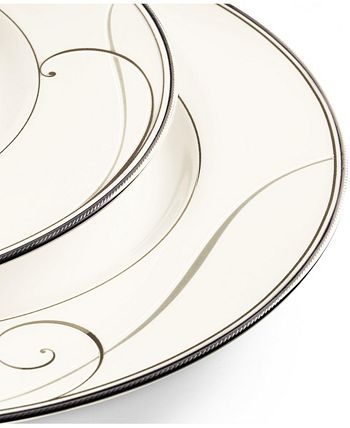 Dinnerware, Platinum Wave Dinner Plate Noritake Dinnerware, Platinum Wave Dinner Plate -VilleroyBoch shop
