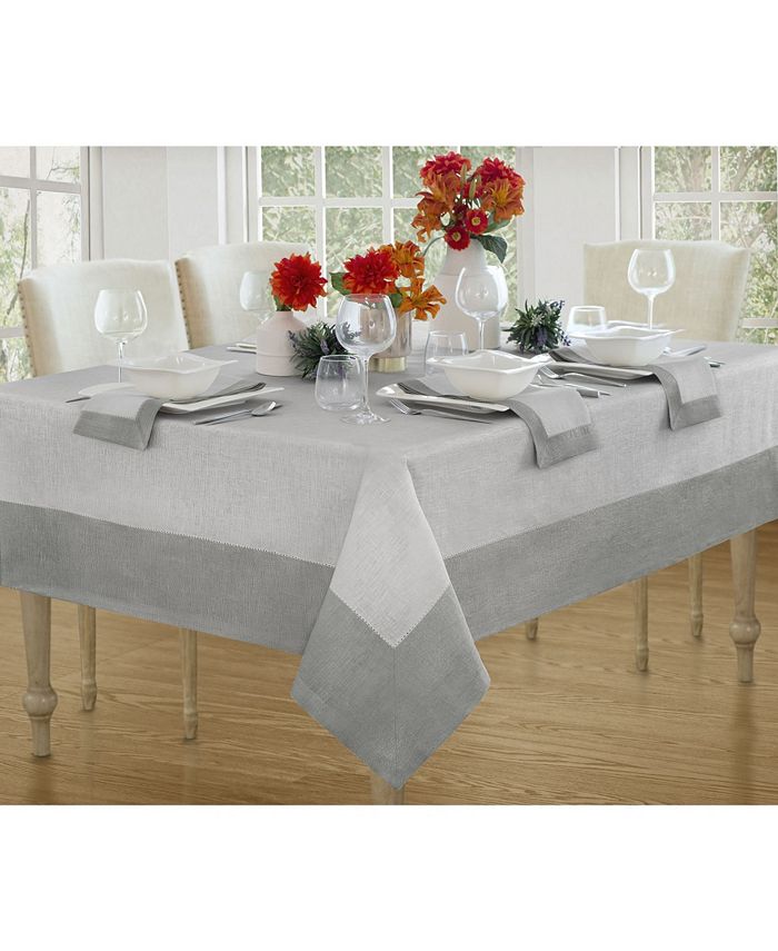 Villeroy & Boch New Wave Metallic Border Table Linens 3 Villeroy & Boch New Wave Metallic Border Table Linens