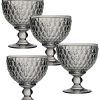 Villeroy & Boch Ston Smoke Crystal Dessert Bowl/ Champagne Glass, Set Of 4 -VilleroyBoch shop 17969080 fpx