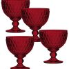 Villeroy & Boch Ston Red Crystal Dessert Bowl/ Champagne Glass, Set Of 4 2 Villeroy & Boch Ston Red Crystal Dessert Bowl/ Champagne Glass, Set Of 4 -VilleroyBoch shop 17969084 fpx