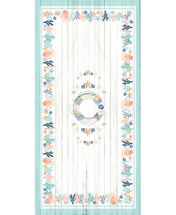 Coastal Reef 70x120 Tablecloth Laural Home Coastal Reef 70x120 Tablecloth -VilleroyBoch shop