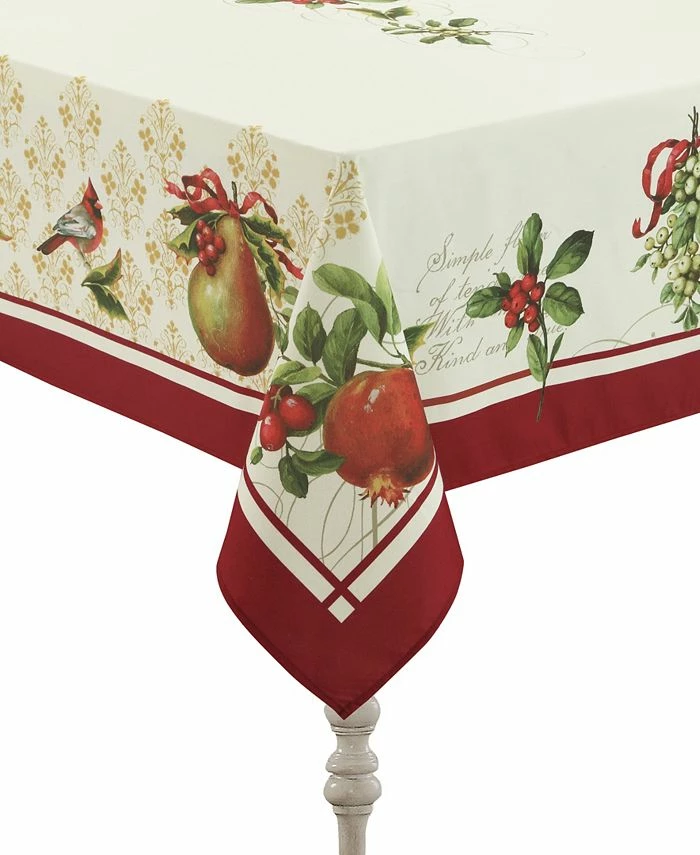 Laural Home Festive Opulence Tablecloth 70 X 120