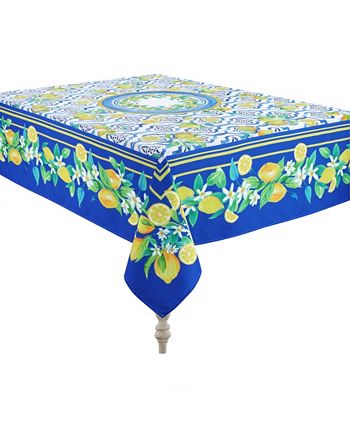 vely Lemons 70x144 Tablecloth Laural Home Vely Lemons 70x144 Tablecloth -VilleroyBoch shop