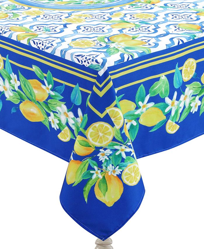 vely Lemons 70x144 Tablecloth Laural Home Vely Lemons 70x144 Tablecloth -VilleroyBoch shop