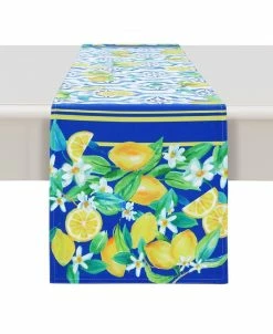Laural Home Vely Lemons 13x72 Table Runner