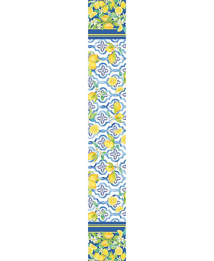 vely Lemons 13x90 Table Runner Laural Home Vely Lemons 13x90 Table Runner -VilleroyBoch shop