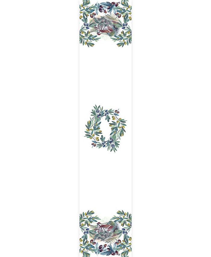 Laural Home Olive Grove 13x72 Table Runner 4 Laural Home Olive Grove 13x72 Table Runner - Image 2