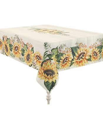 Laural Home Sunflower Day 70x120 Tablecloth 4 Laural Home Sunflower Day 70x120 Tablecloth - Image 2